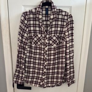 Plaid Falls Creek Women’s Flannel Shirt